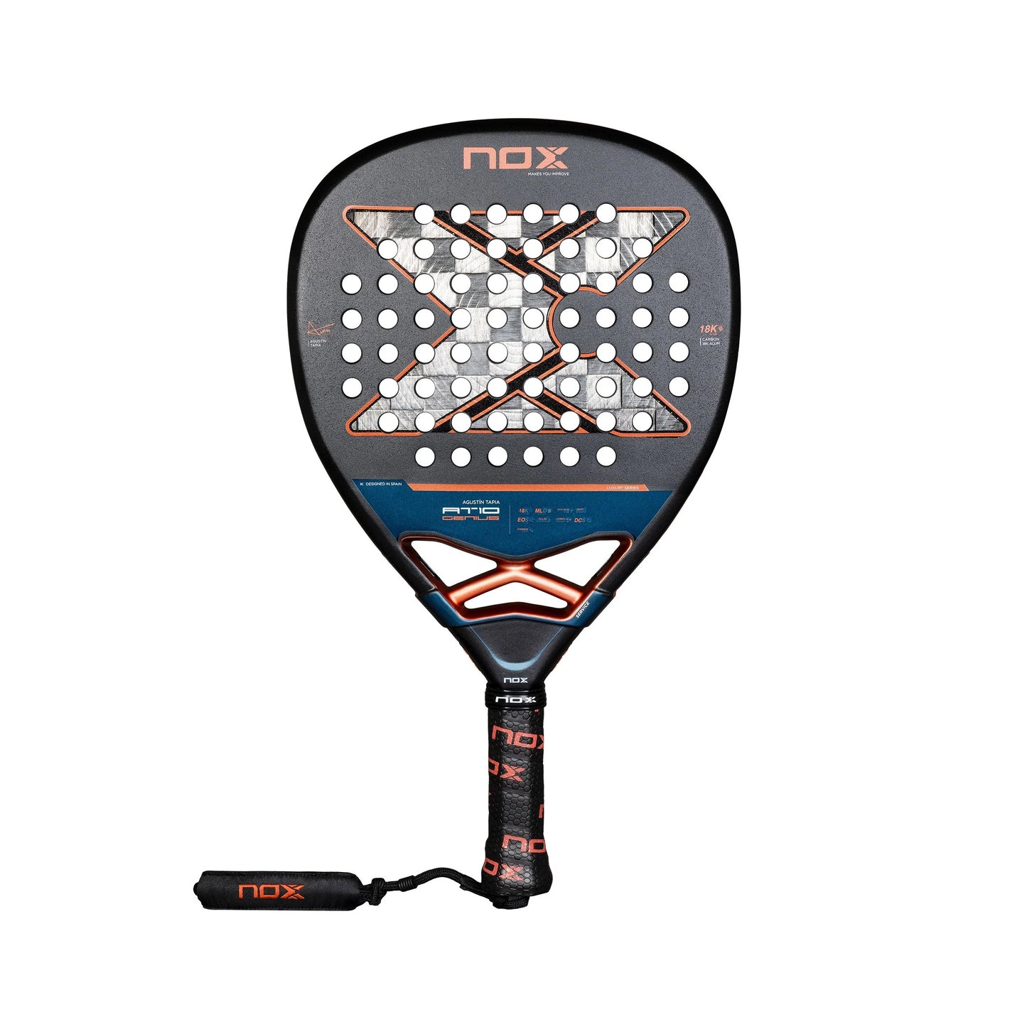 NOX AT10 Genius Attack 18K 2025 Padelschläger gebraucht