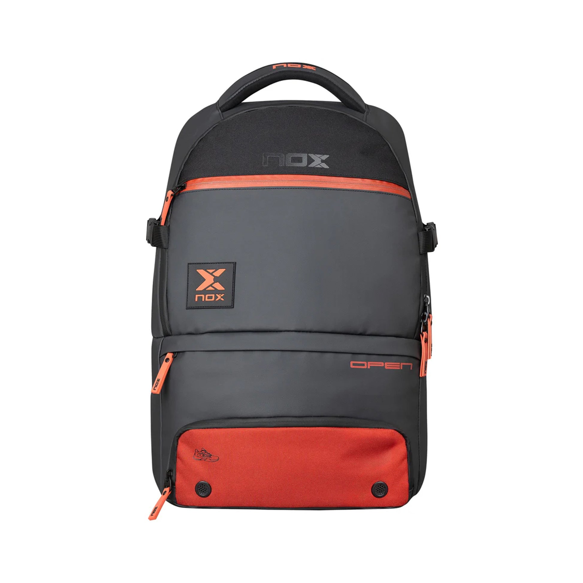 NOX Open Series Rucksack-Schwarz,Orange