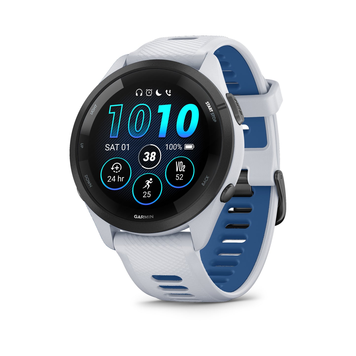 Garmin Forerunner 265 Pulsuhr-Weiß,Schwarz