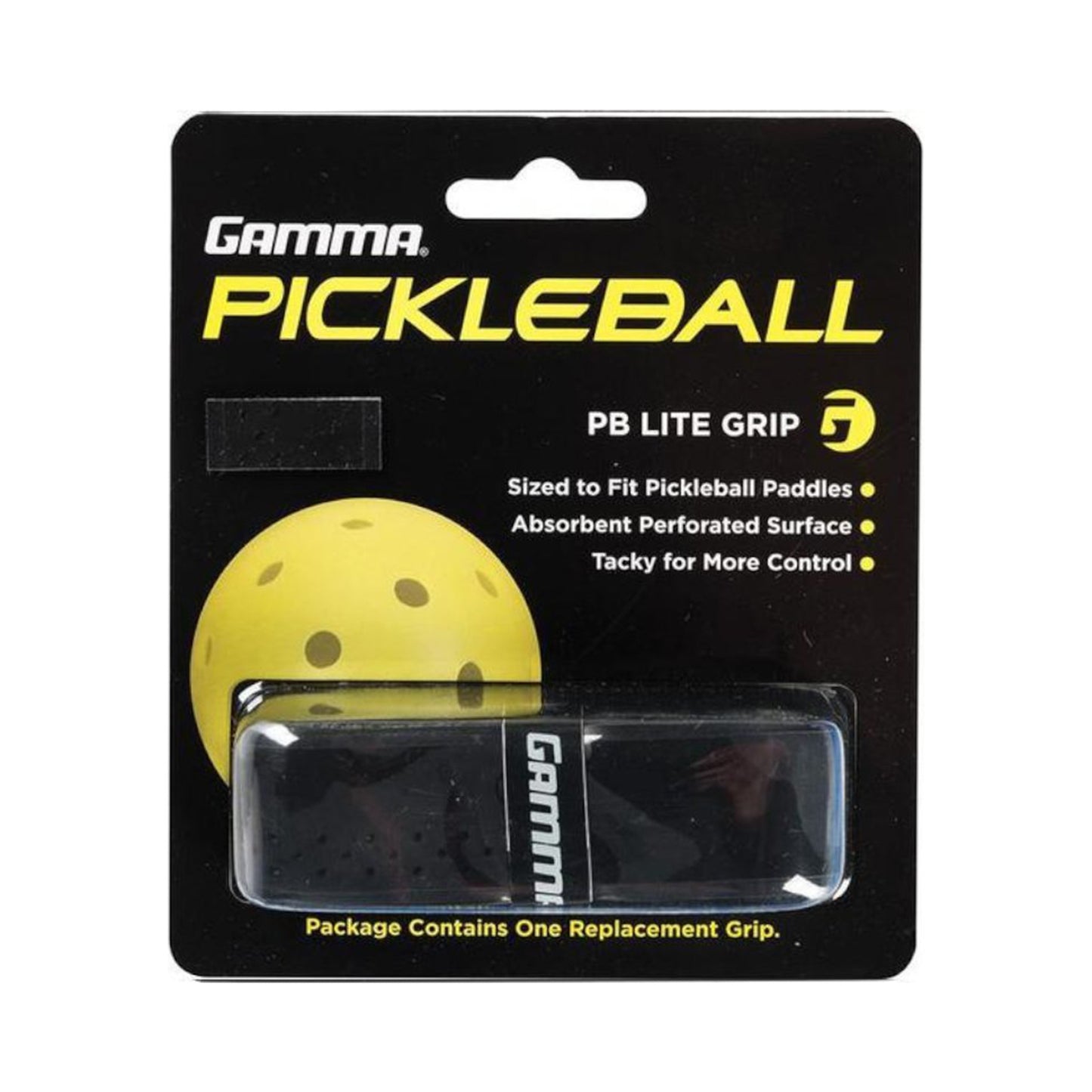 Gamma Pickleball Pro Lite-Schwarz