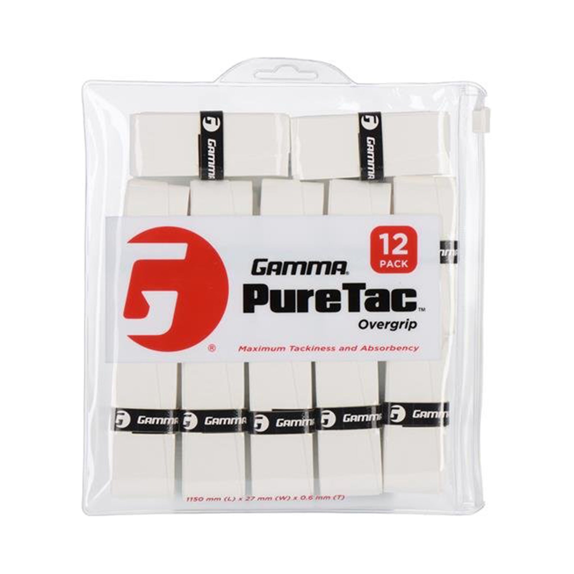 Gamma Pure Tac 12er Pack-Weiß