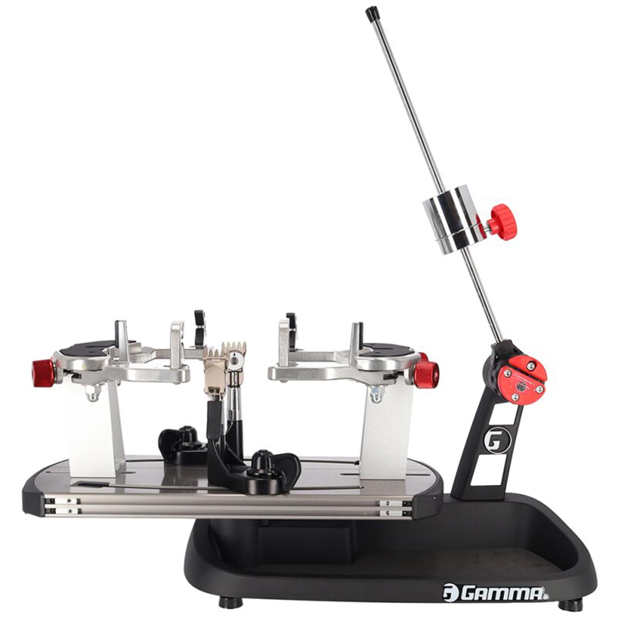 Gamma Momentum 6 Plus Besaitungsmaschine-Schwarz,Silber