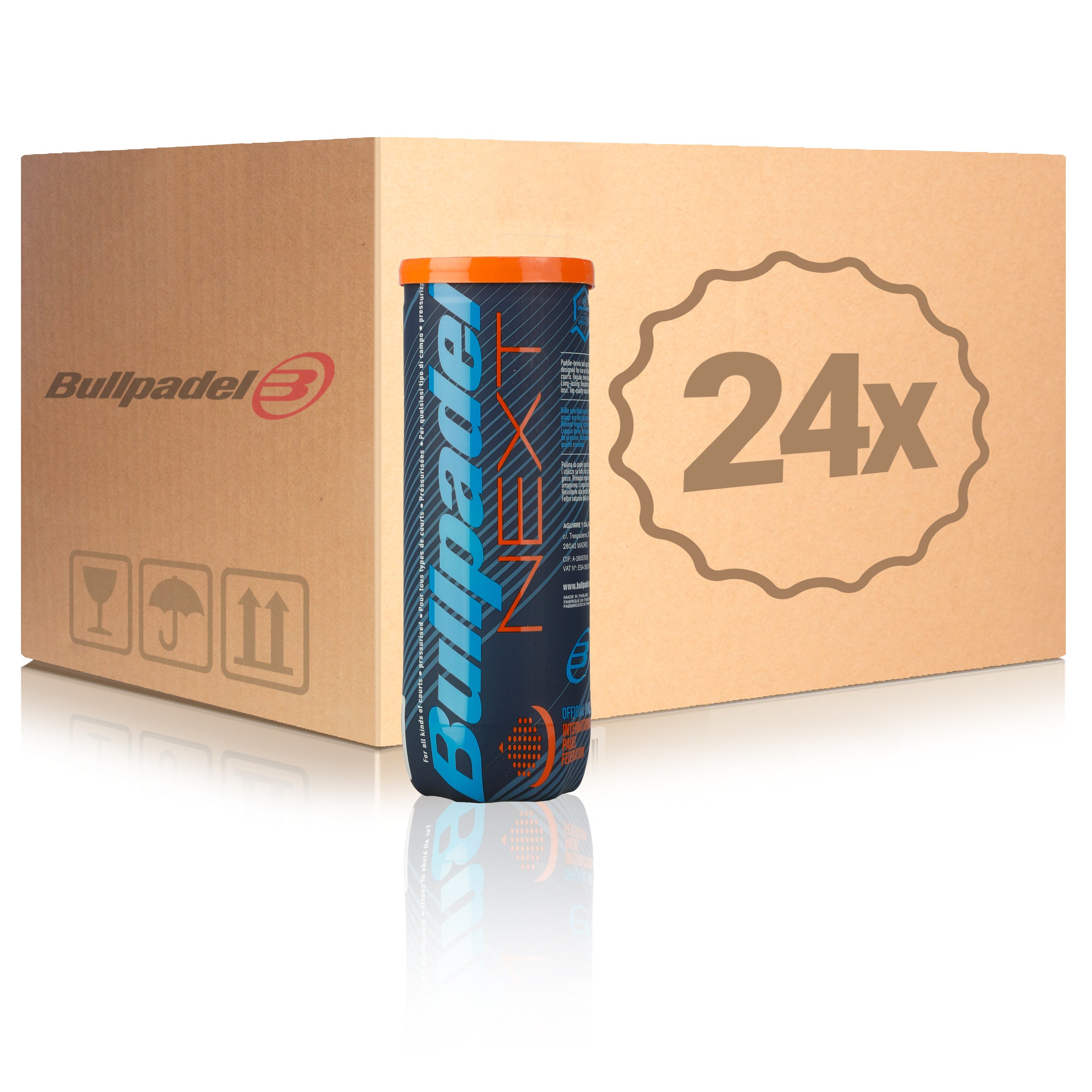 Bullpadel 24x 3er Dose FIP Next im Karton