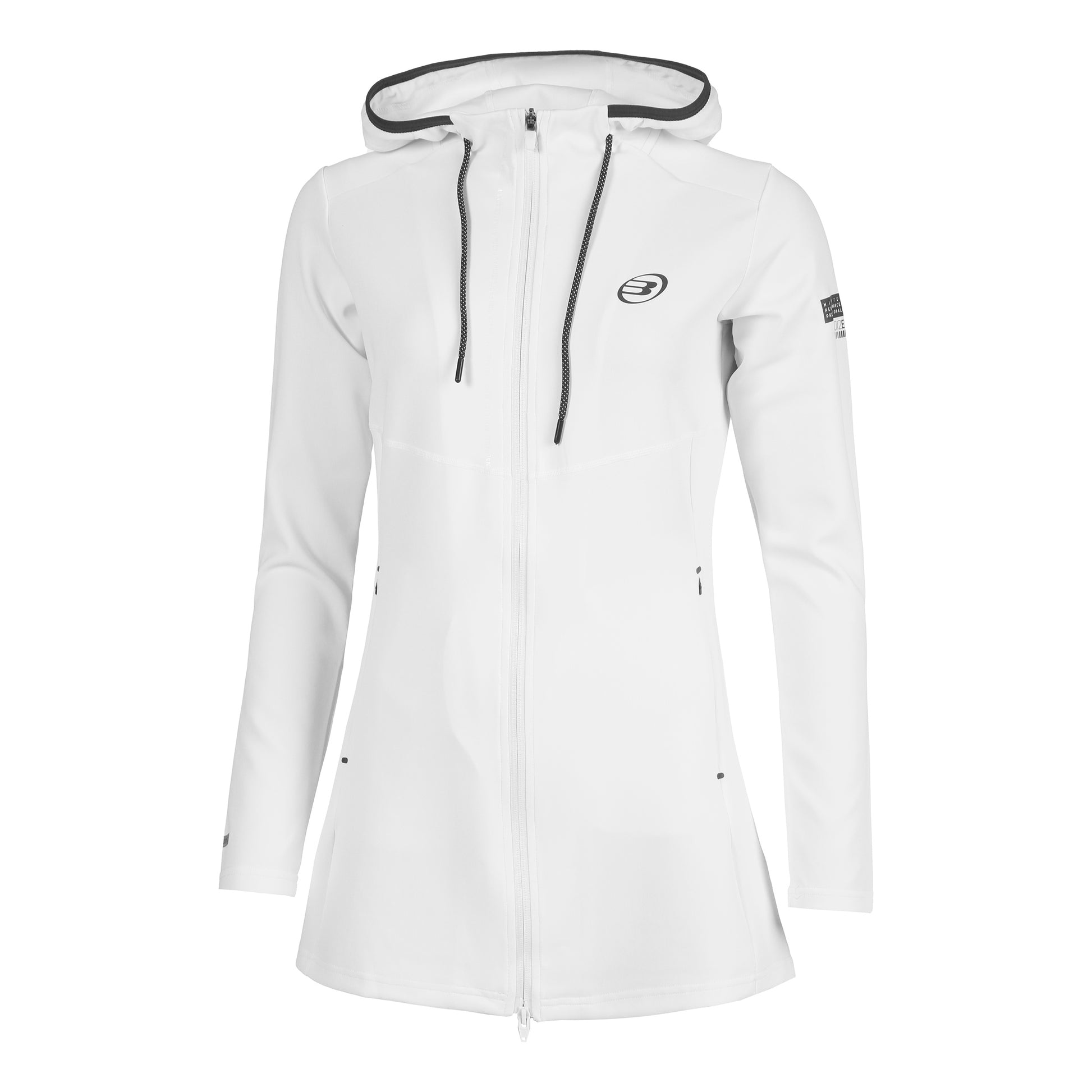 Bullpadel Niazo Trainingsjacke Damen - weiß,