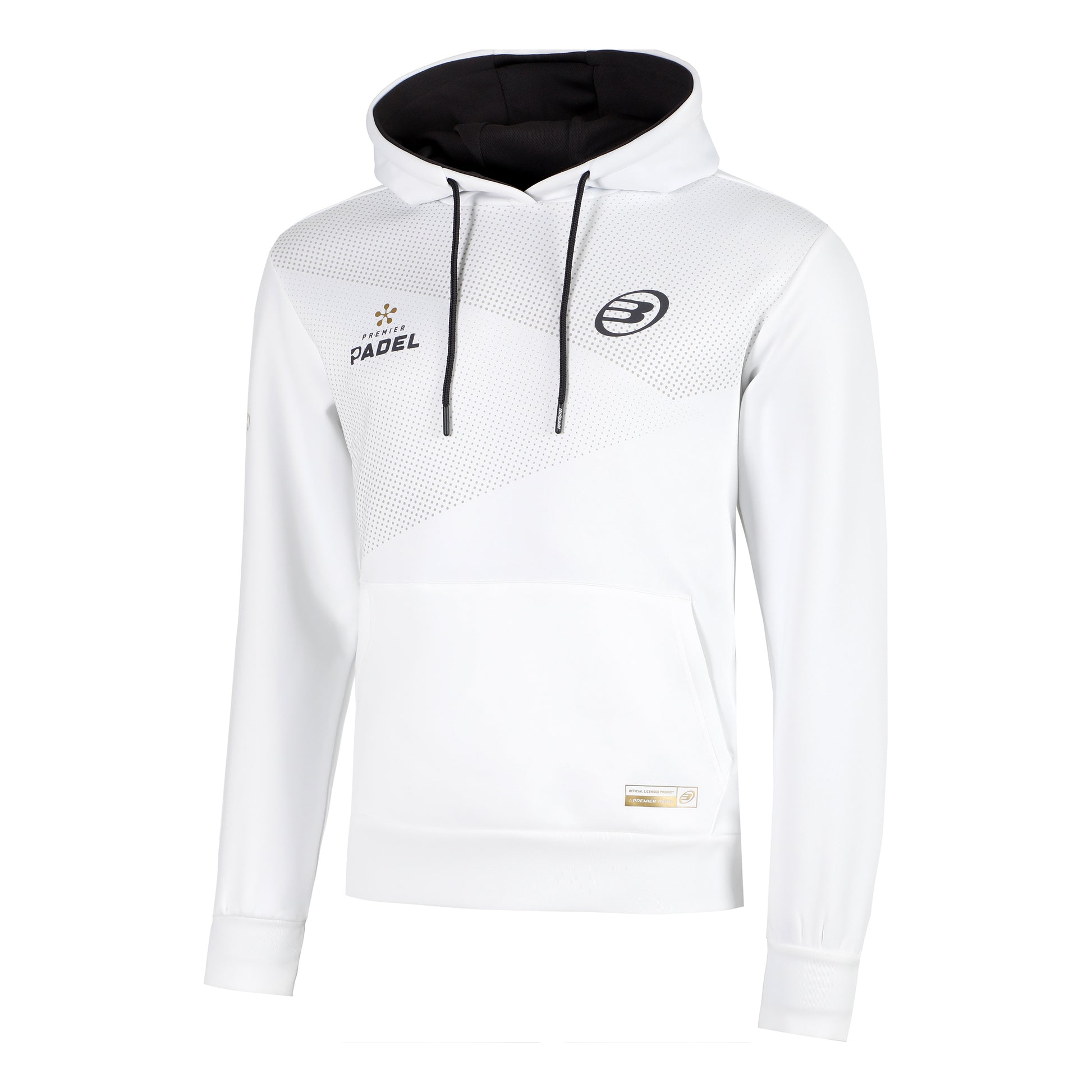 Bullpadel Baque Hoody Herren-Weiß
