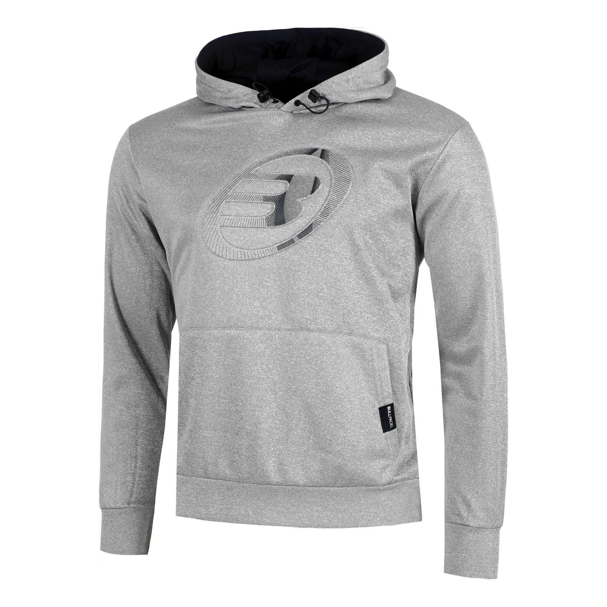 Bullpadel Gomese Hoody Herren-Hellgrau