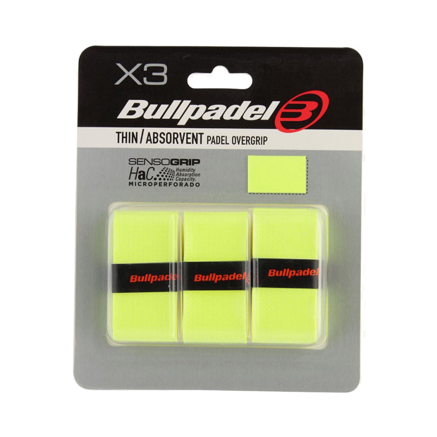 Bullpadel GB-1705 Senso Absorbent-Neongelb