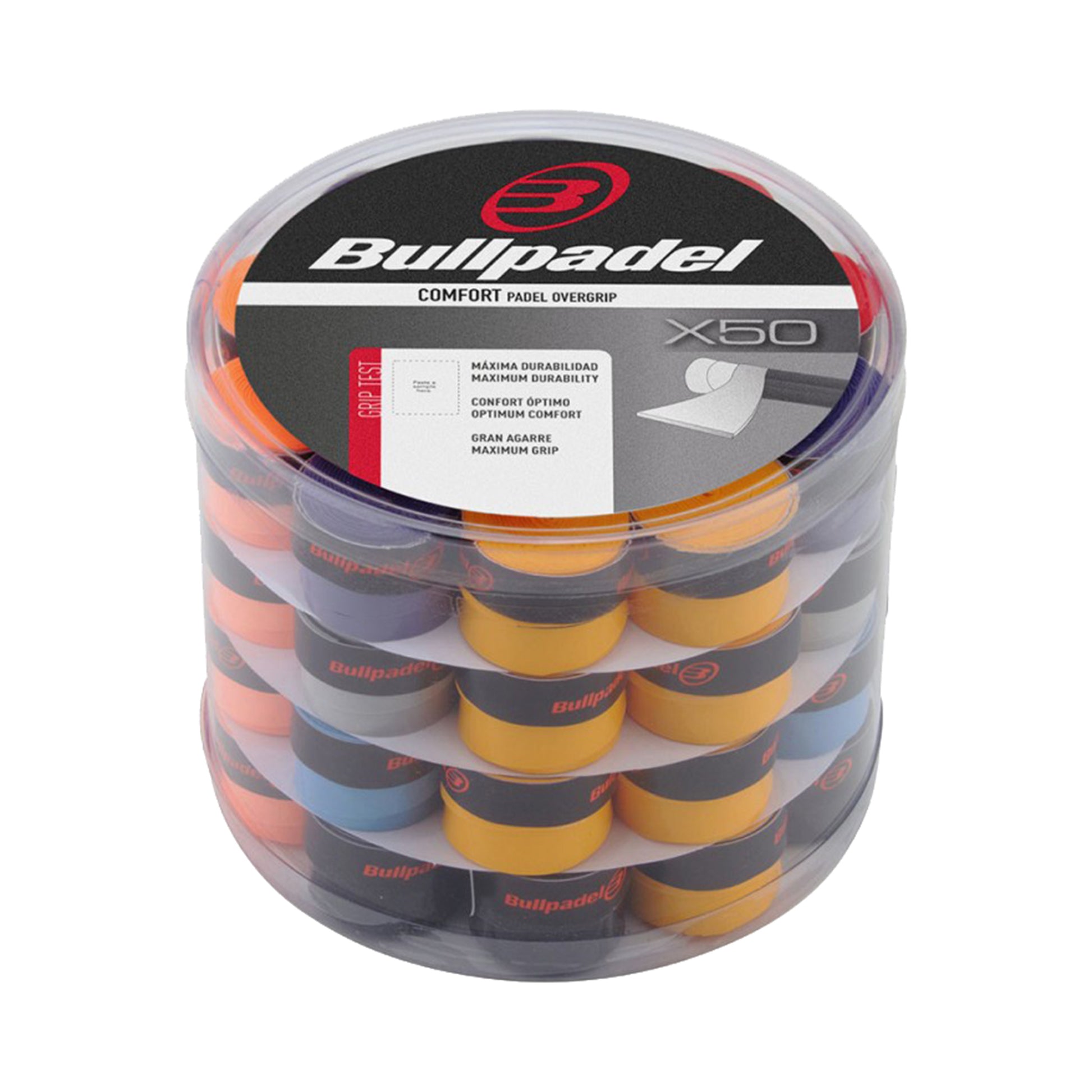 Bullpadel GB-1604 BOX 50-Mehrfarbig