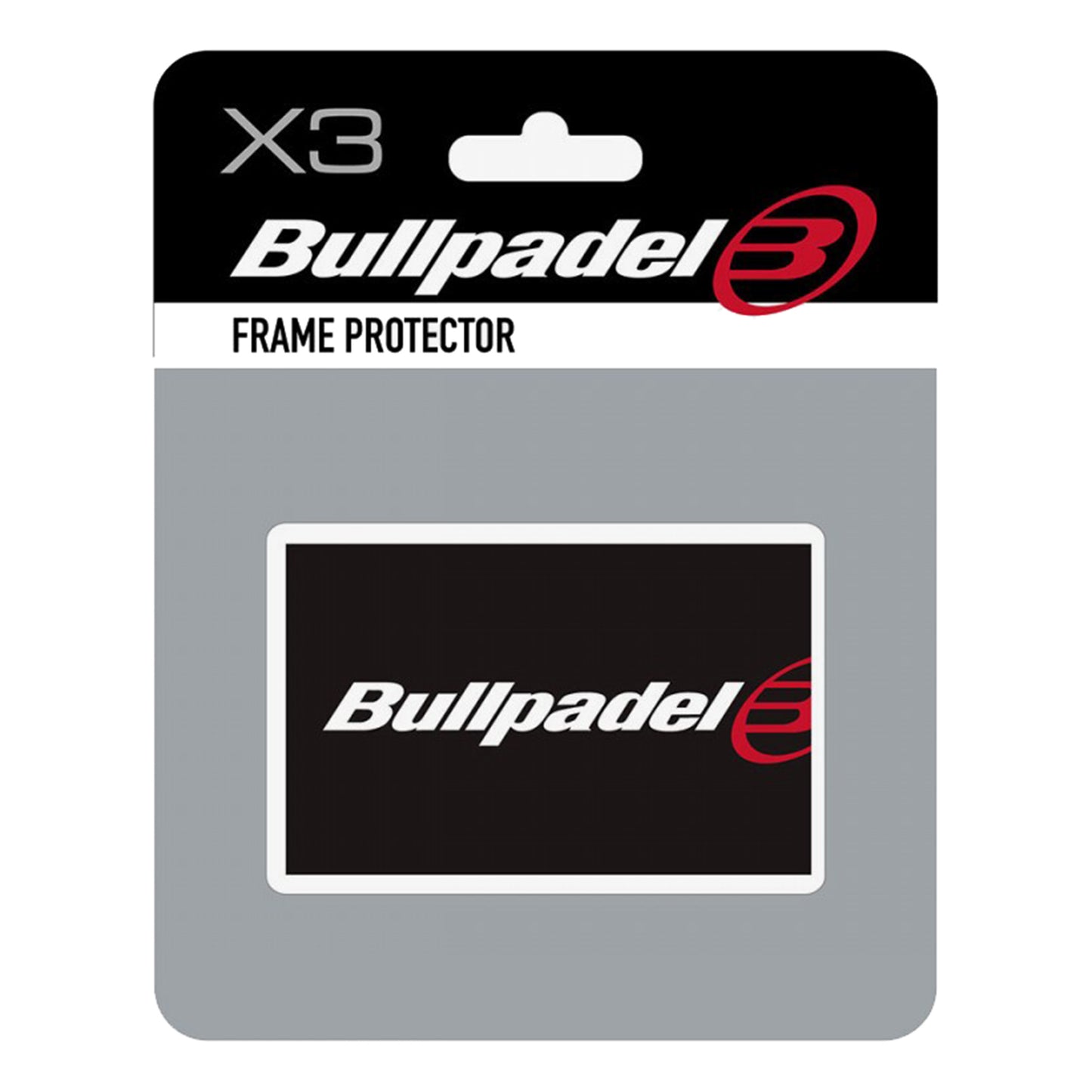 Bullpadel Rahmenschutzband Padel-Schwarz