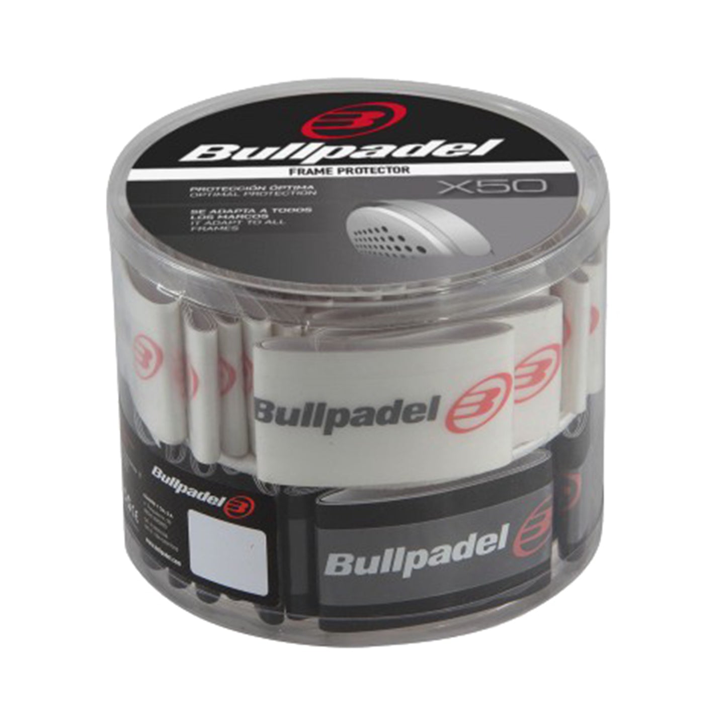 Bullpadel Rahmenschutzband 50er Box-Schwarz