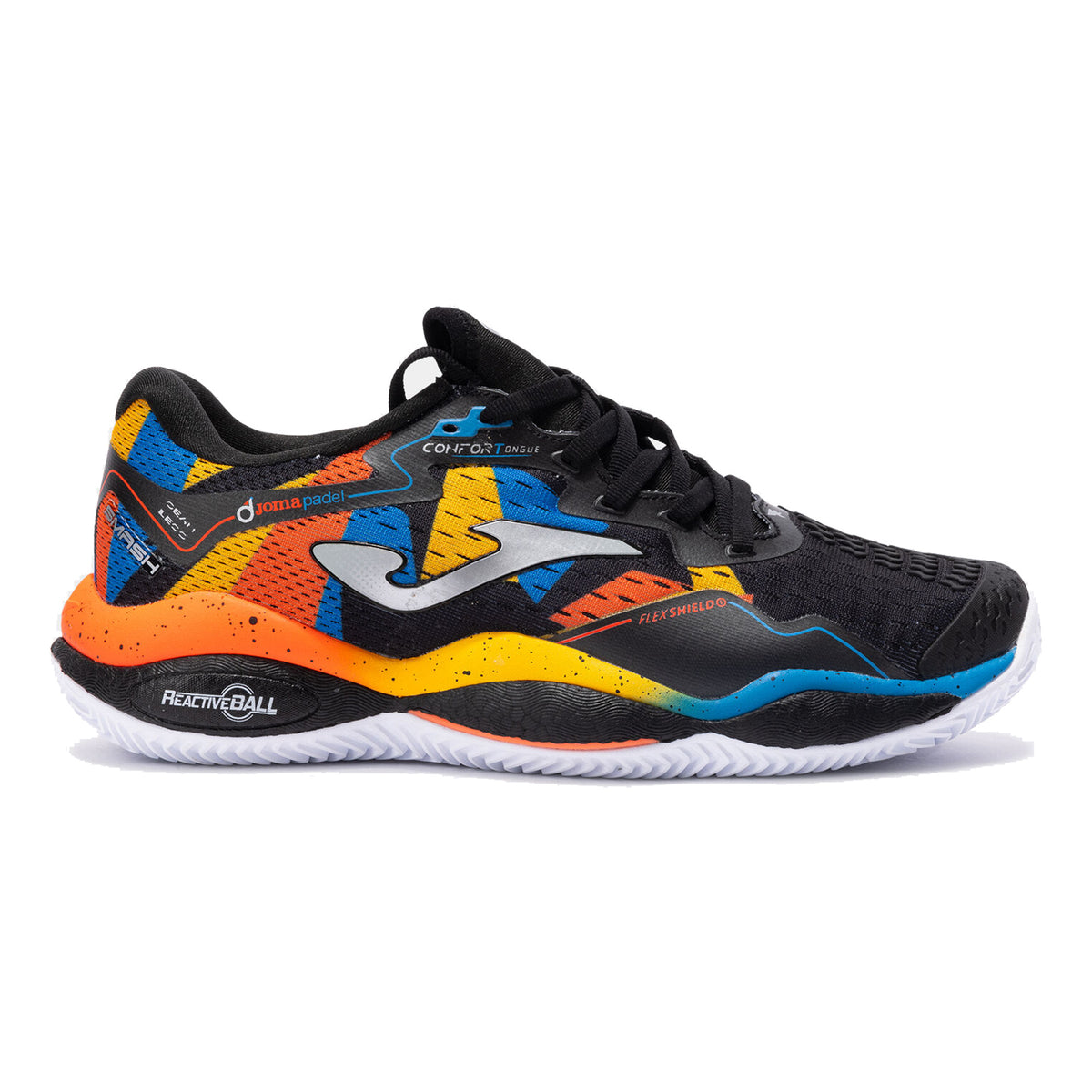 Joma Smash Padelschuh Herren - schwarz, mehrfarbig