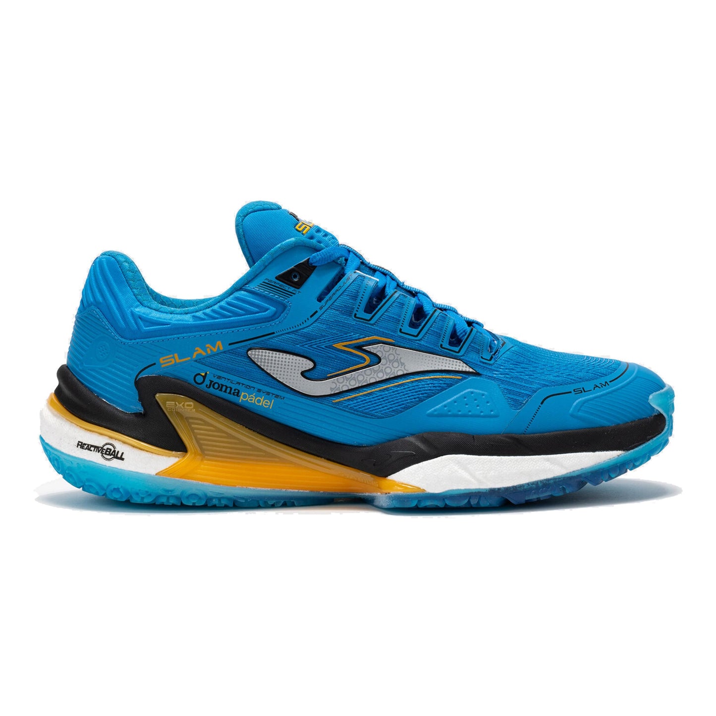 Joma Slam  Padelschuh Herren - blau, schwarz