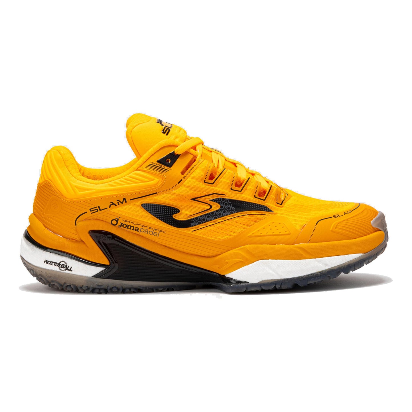 Joma Slam  Padelschuh Herren - orange, schwarz