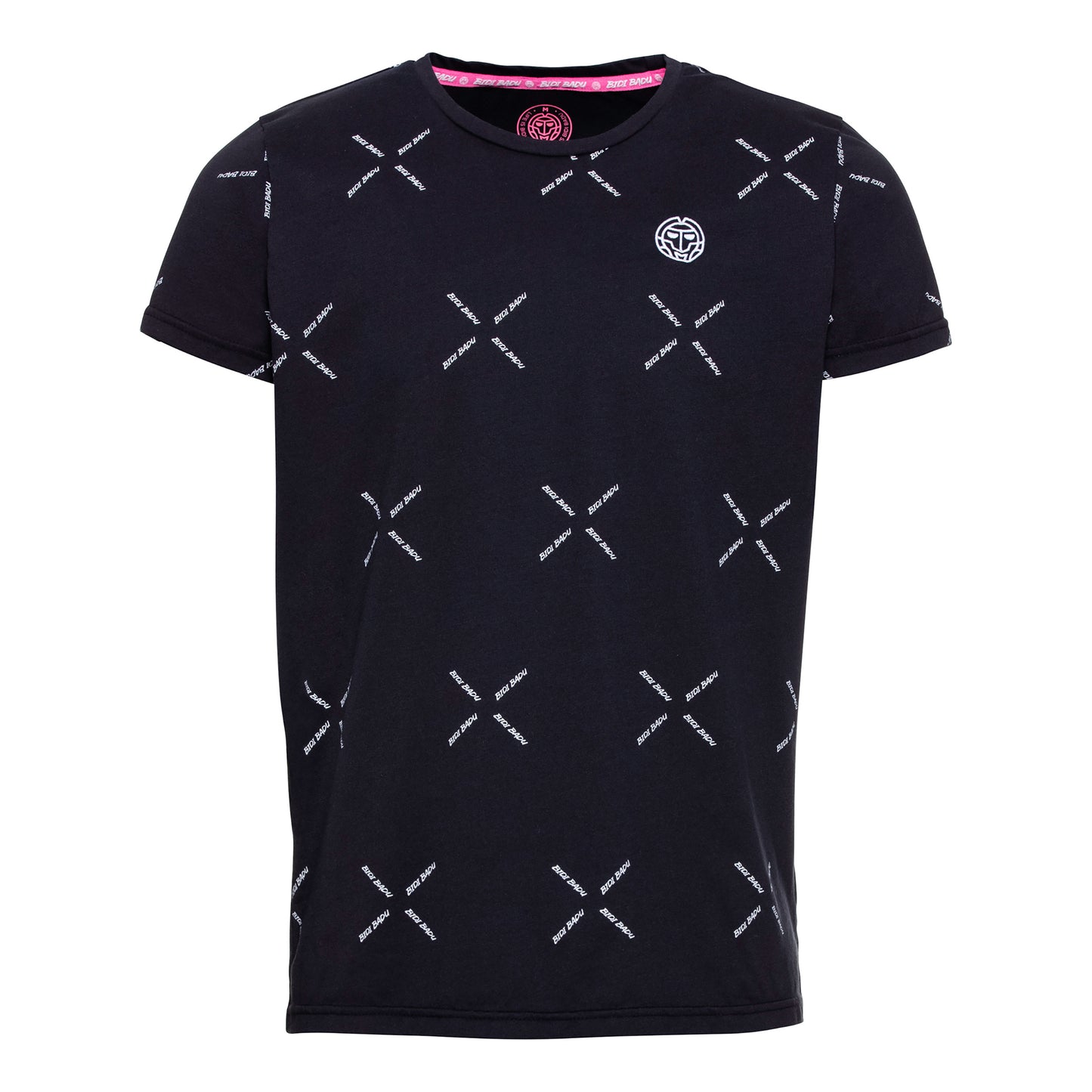 BIDI BADU Lifestyle T-Shirt Herren - schwarz, pink