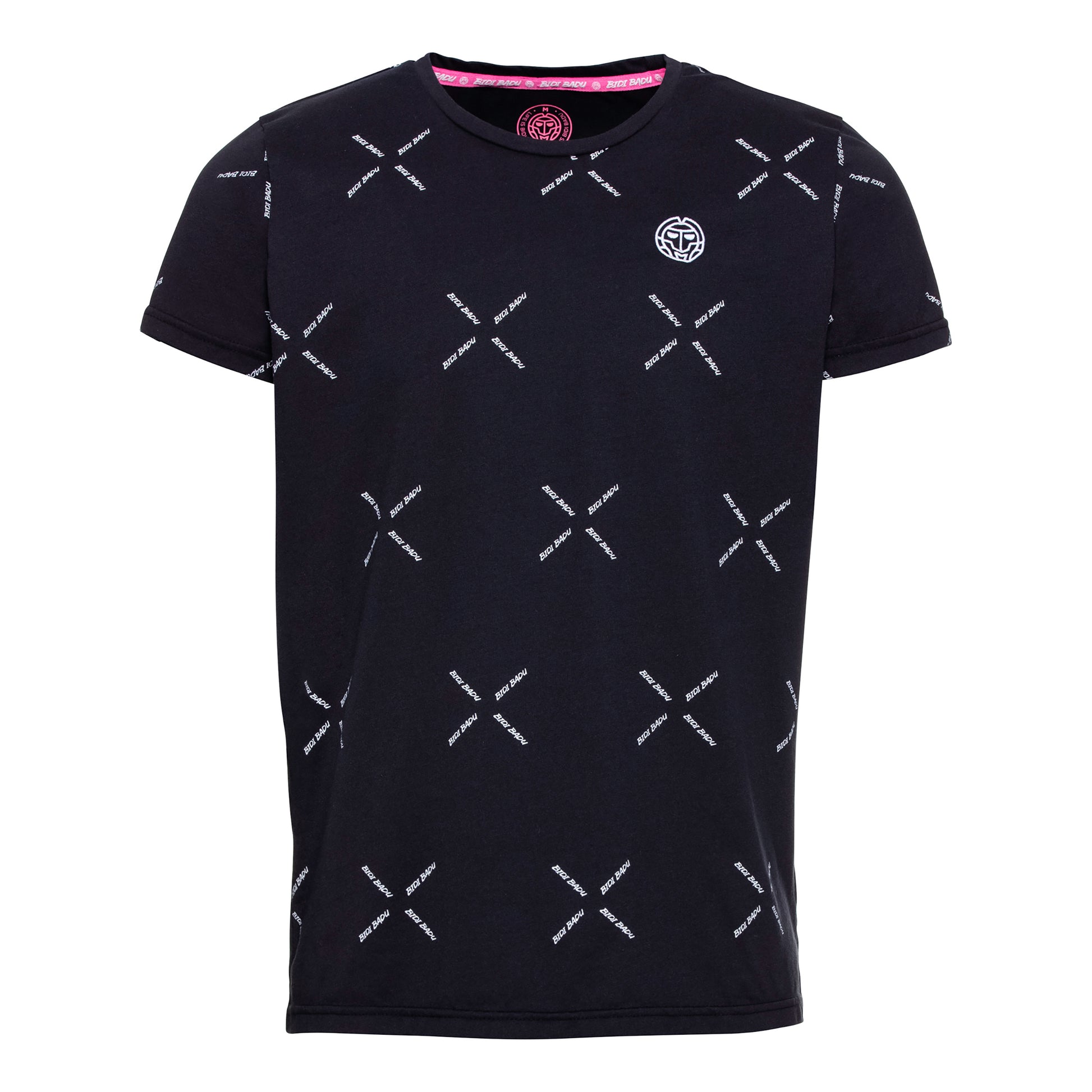 BIDI BADU Lifestyle T-Shirt Herren - schwarz, pink