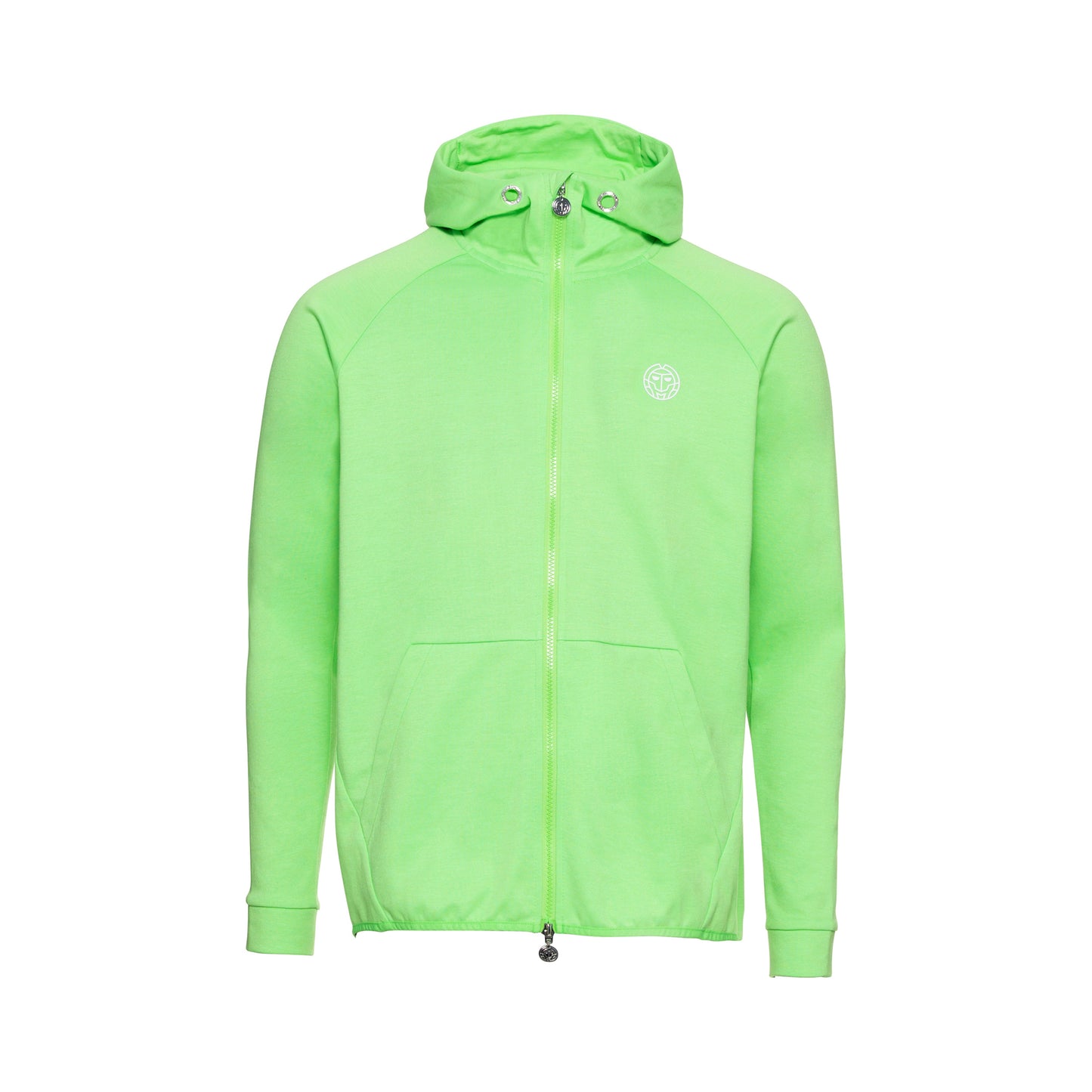 BIDI BADU Vitor Tech Trainingsjacke Jungen - neongrün, weiß