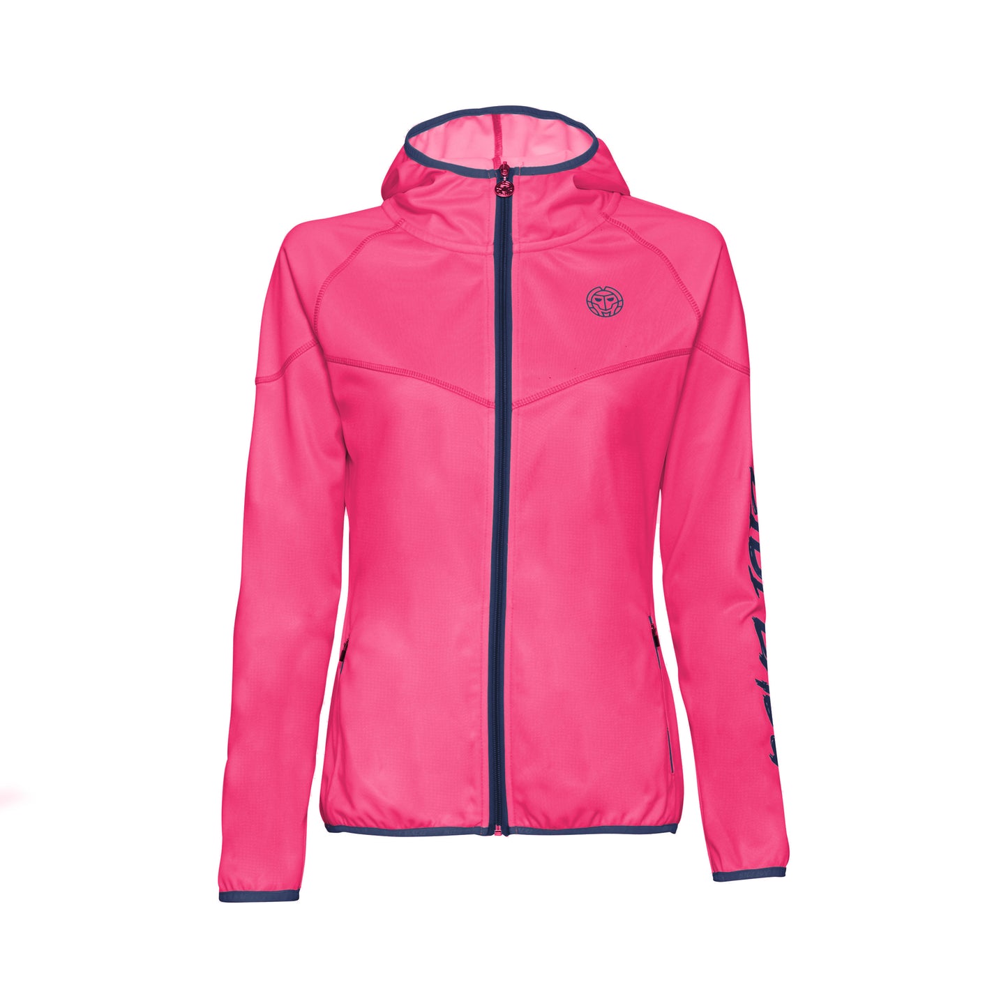 BIDI BADU Grace Tech Trainingsjacke Mädchen - pink, dunkelblau