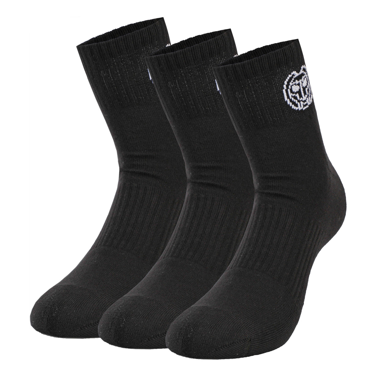 BIDI BADU Gila Ankle Tech Sportsocken 3er Pack Unisex - schwarz, weiß
