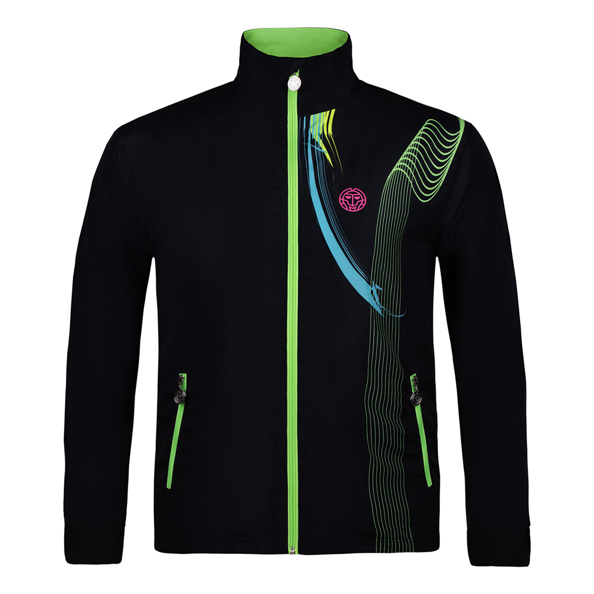 BIDI BADU Teku Tech Trainingsjacke Herren - schwarz, mehrfarbig