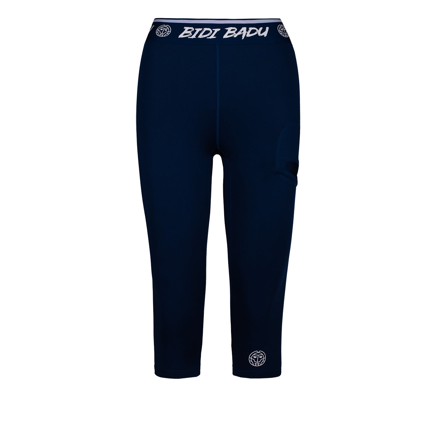 BIDI BADU Bruna Tech Capri Tight Damen-Dunkelblau,Weiß