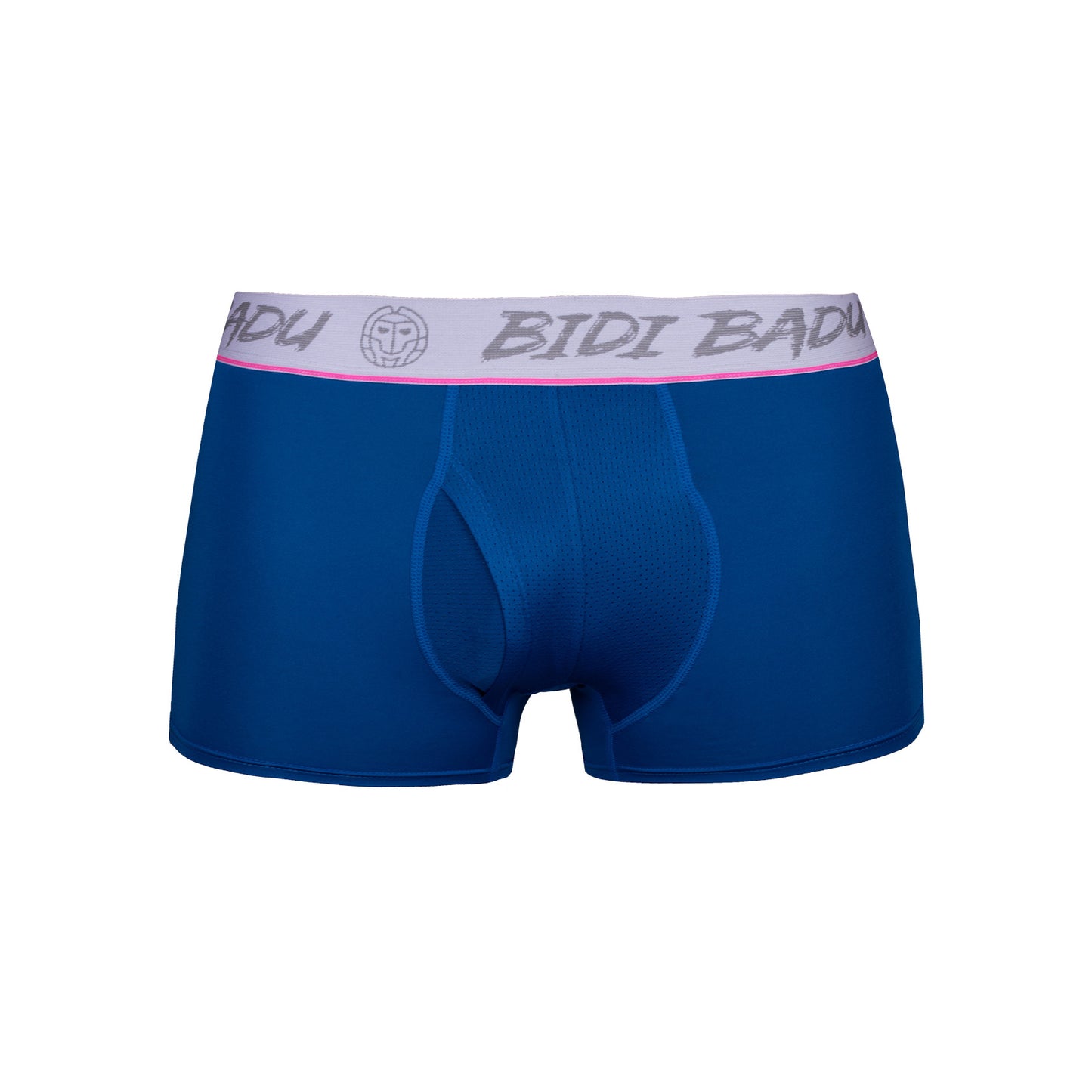 BIDI BADU Max Basic Boxer Short Herren - dunkelblau, weiß
