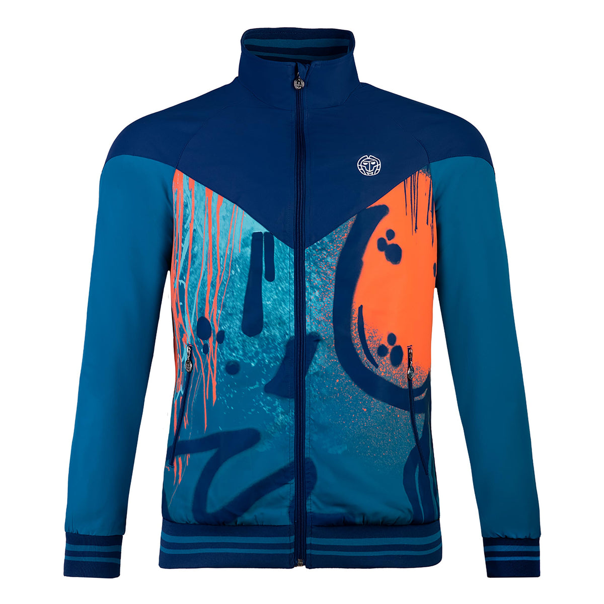 BIDI BADU Hayo Tech Trainingsjacke Herren - petrol, dunkelblau