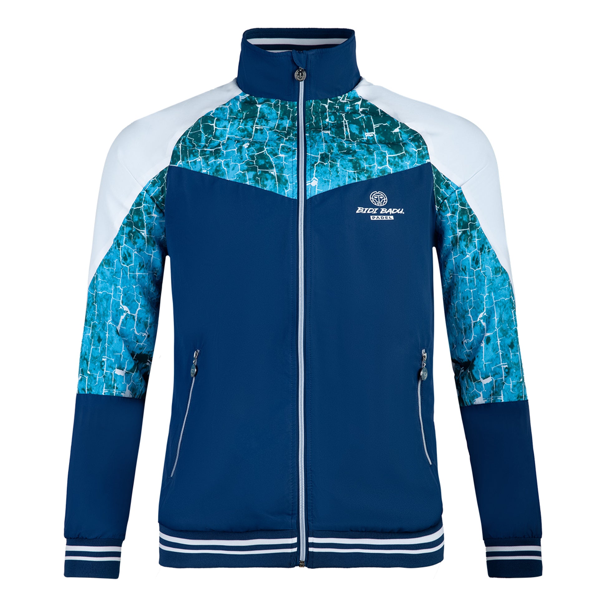 BIDI BADU Jabu Tech Trainingsjacke Herren-Dunkelblau,Mehrfarbig