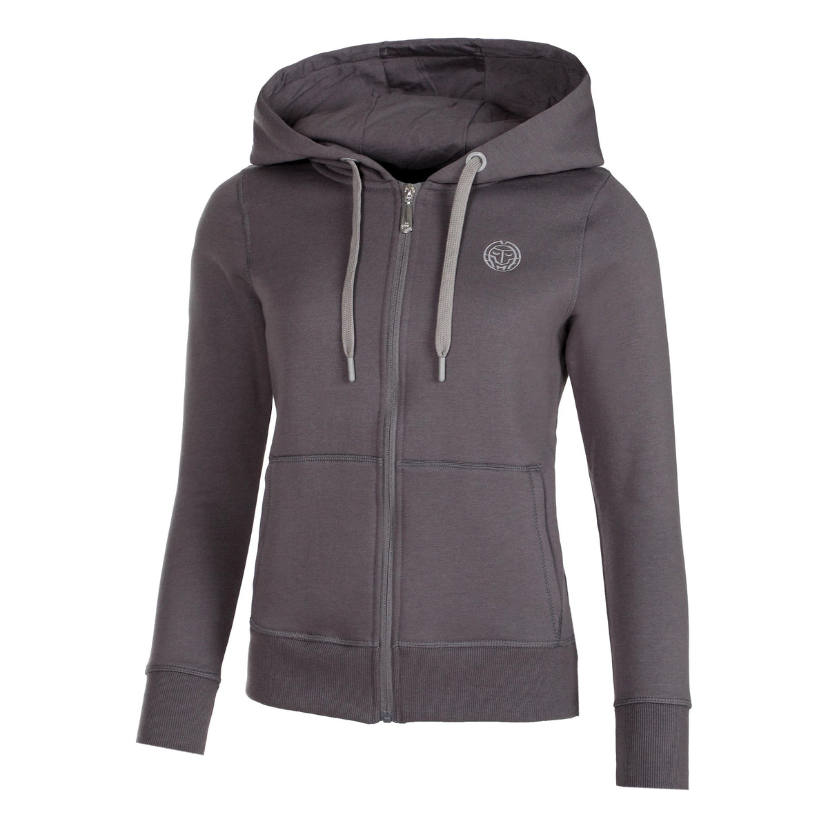 BIDI BADU Moana Basic Jacket Trainingsjacke Damen - dunkelgrau,