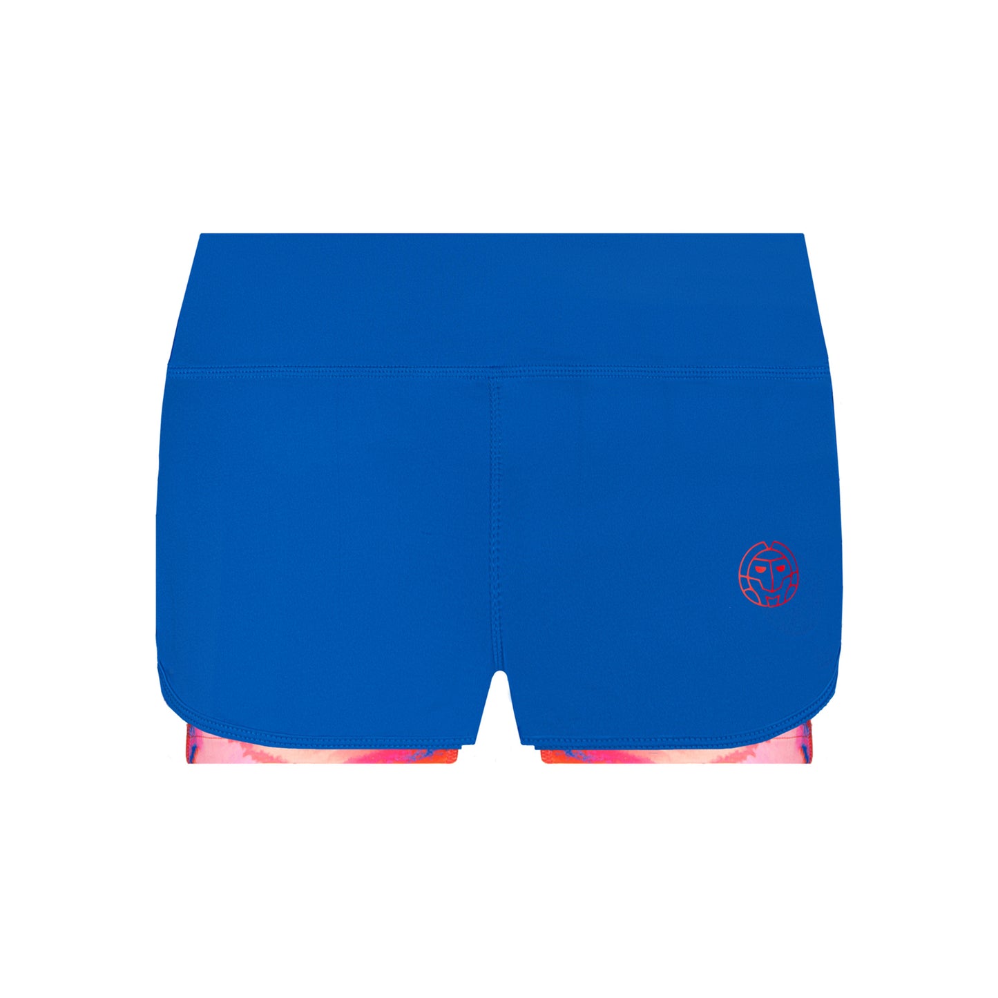 BIDI BADU Chidera Tech 2in1 Shorts Damen - blau, mehrfarbig