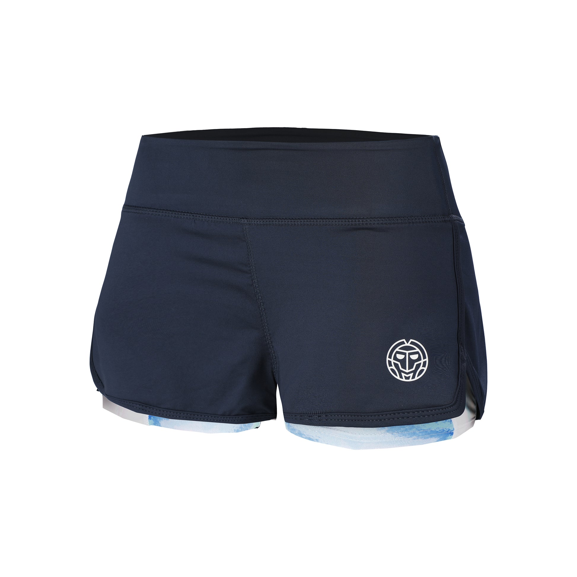 BIDI BADU Chidera Tech 2in1 Shorts Damen - dunkelblau, mehrfarbig