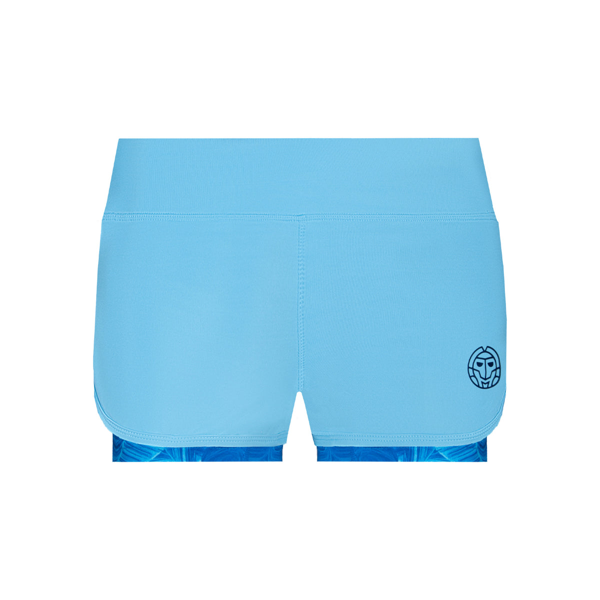 BIDI BADU Chidera Tech 2in1 Shorts Damen - hellblau, mehrfarbig
