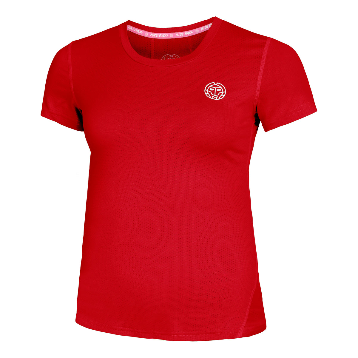 BIDI BADU Eve Tech Roundneck T-Shirt Damen - rot,