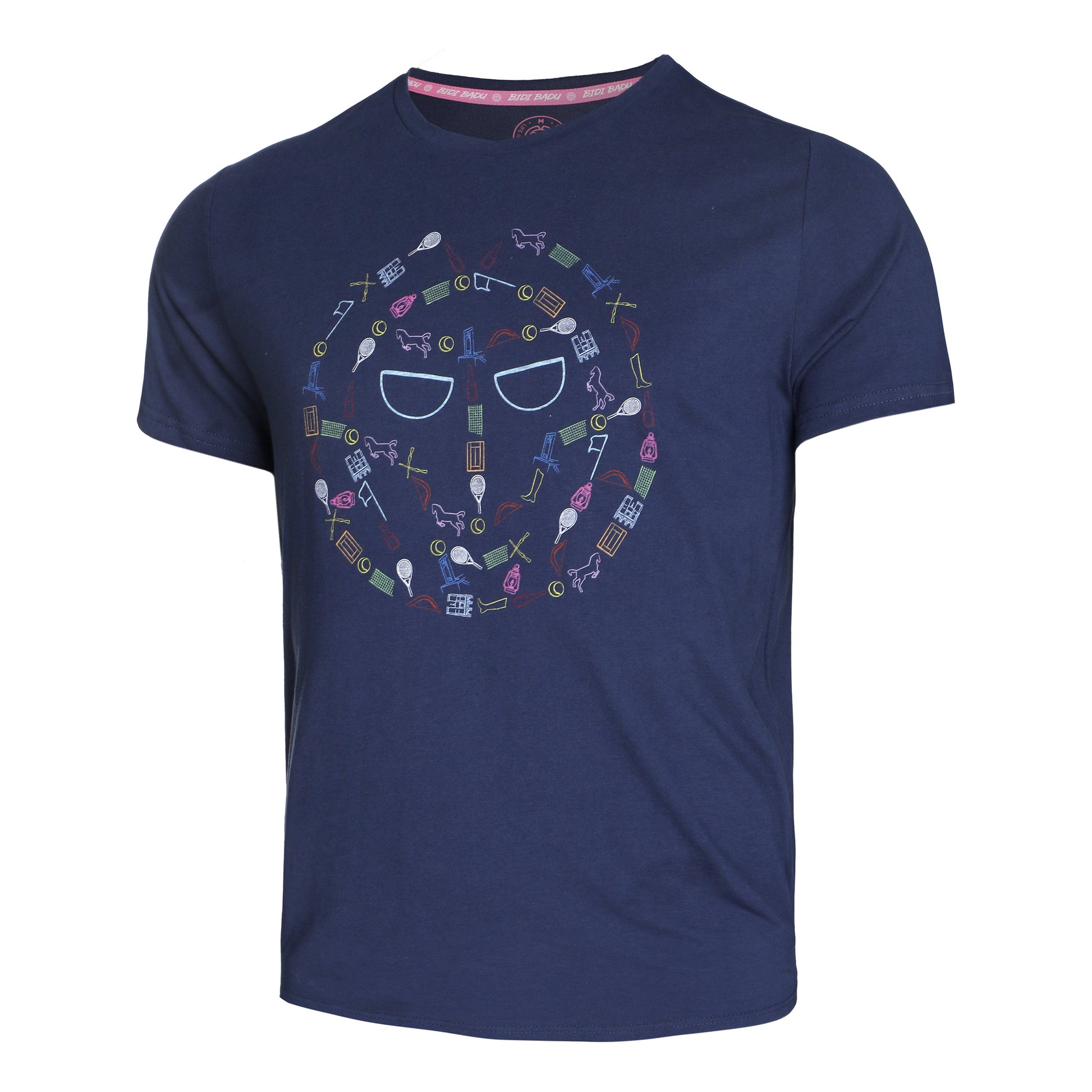 BIDI BADU Mao Lifestyle T-Shirt -dunkelblau,mehrfarbig