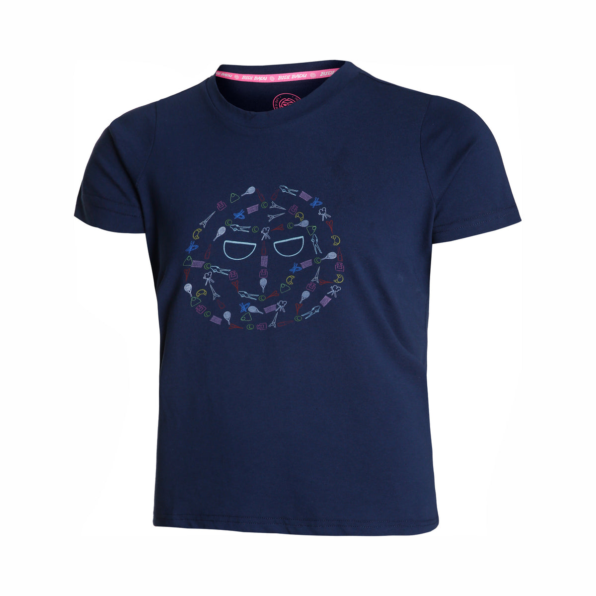 BIDI BADU Lakisha Lifestyle T-Shirt Mädchen - dunkelblau, mehrfarbig