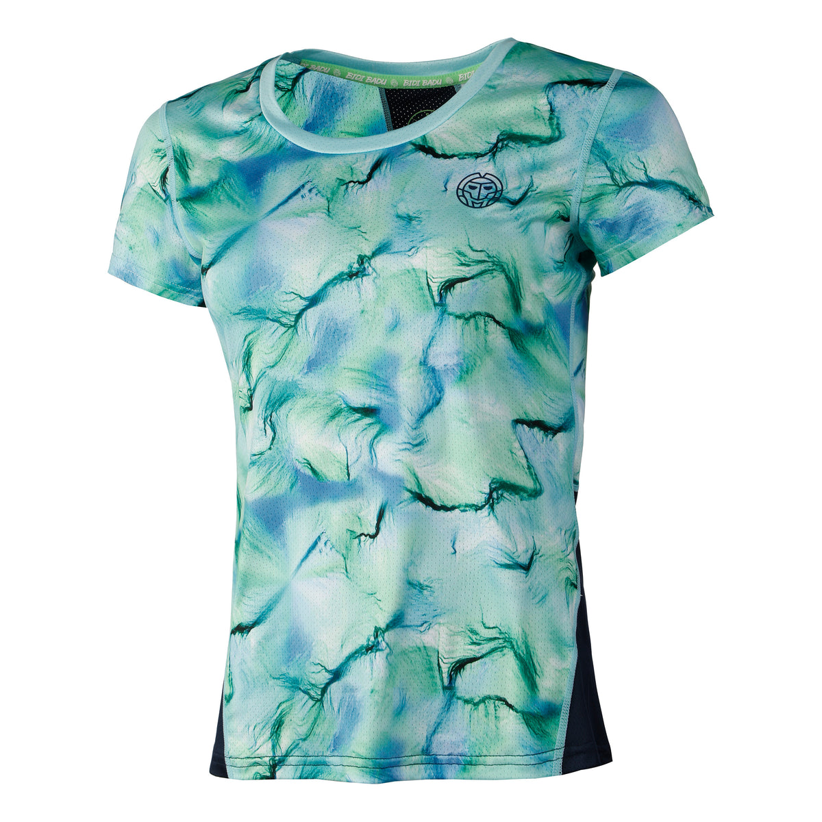 BIDI BADU Eve Tech Roundneck T-Shirt Damen - mehrfarbig,