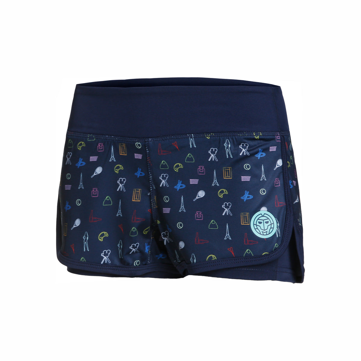 BIDI BADU Imara Tech 2in1 Shorts Mädchen - dunkelblau, mehrfarbig