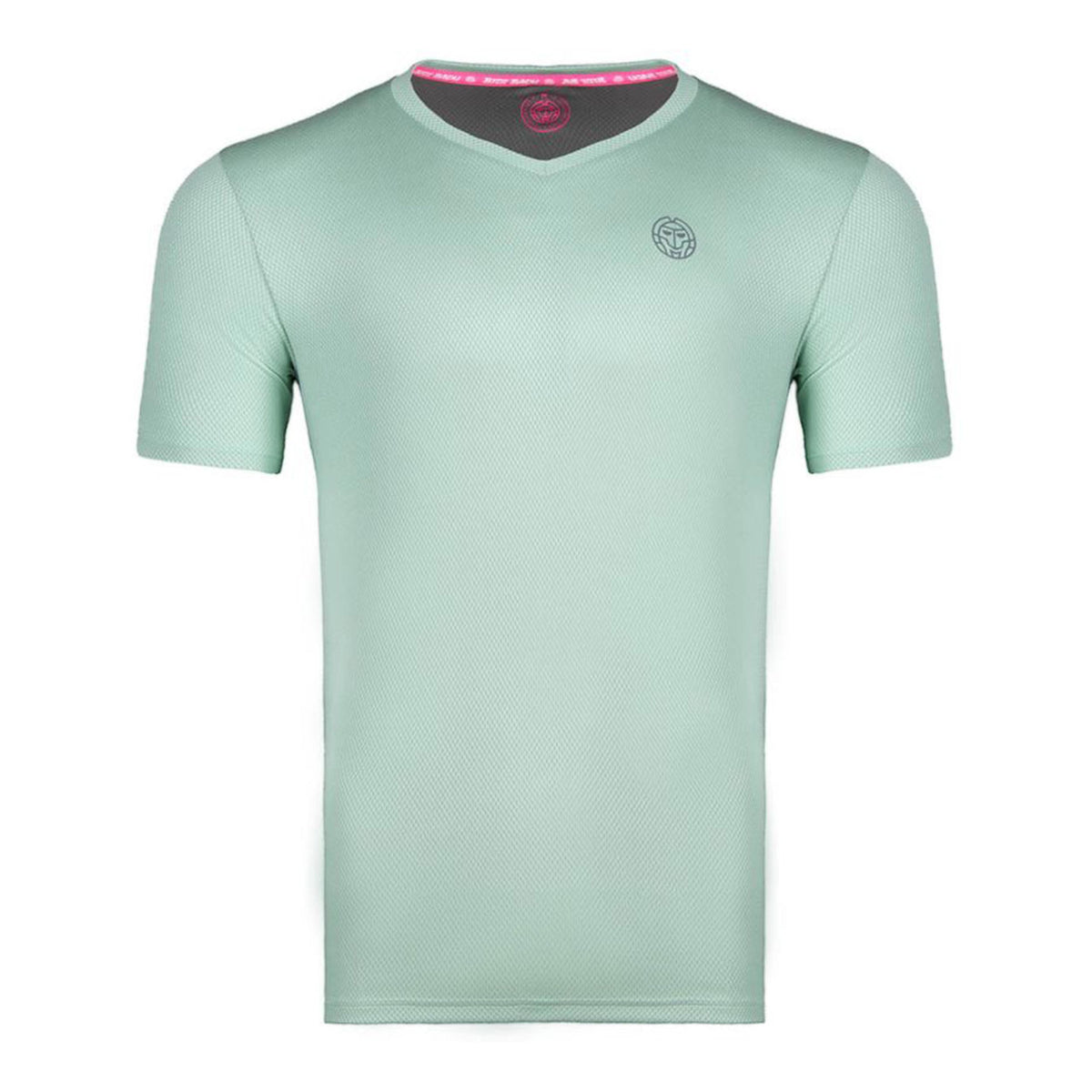 BIDI BADU Ted Tech T-Shirt Herren - türkis, grau