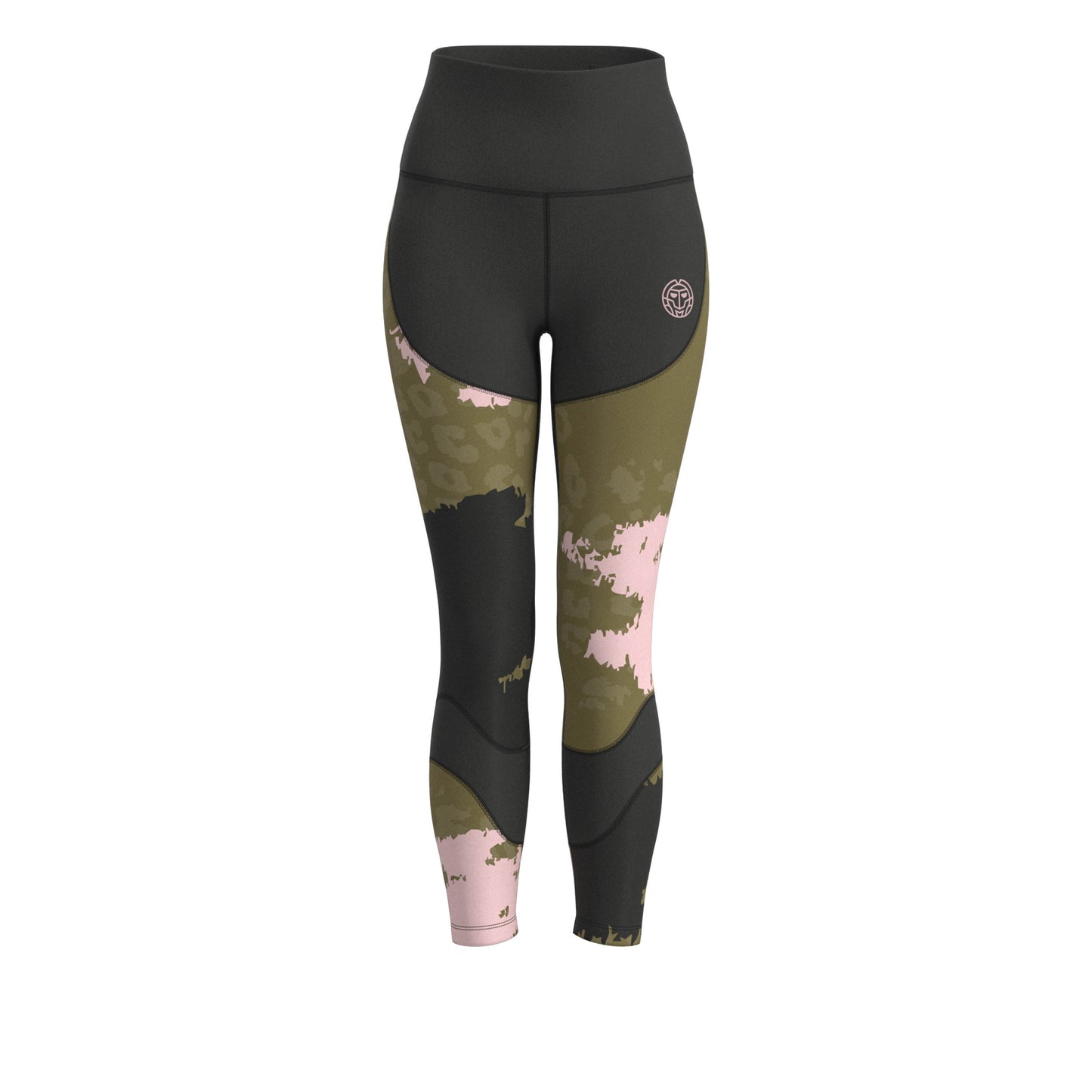 BIDI BADU Colortwist Printed Tight Damen - oliv, mehrfarbig