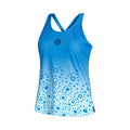 Grafic Illumination Tank-Top Mädchen - blau, türkis