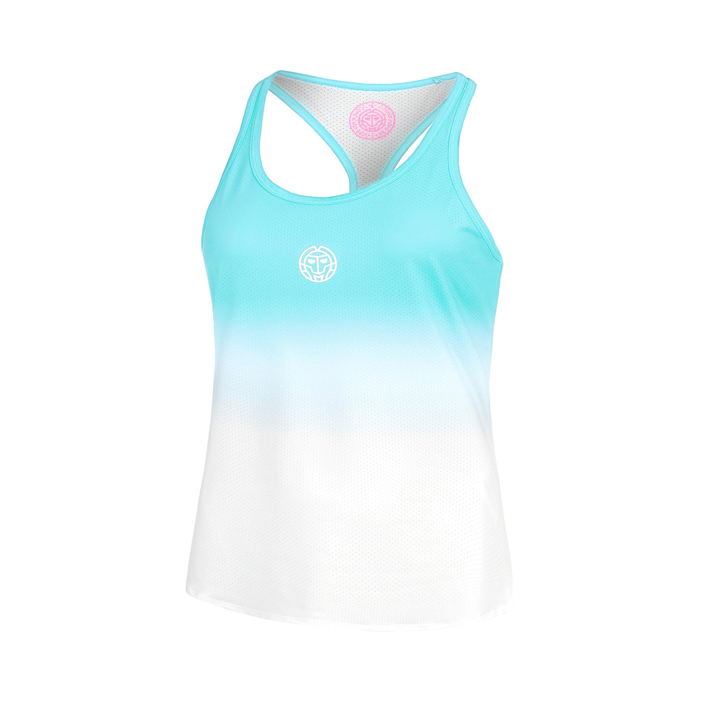BIDI BADU Crew Gradiant Tank-Top Mädchen-Türkis,Weiß