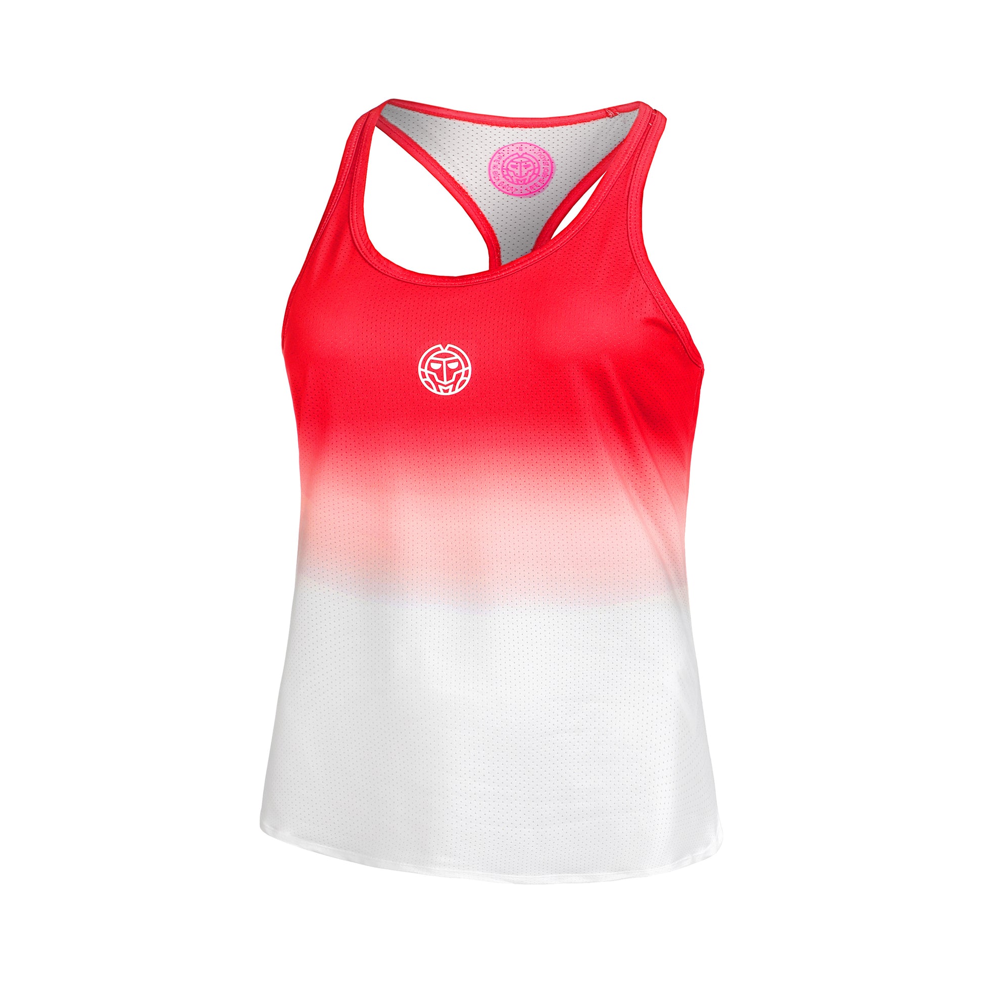 BIDI BADU Crew Gradiant Tank-Top Mädchen-Rot,Weiß