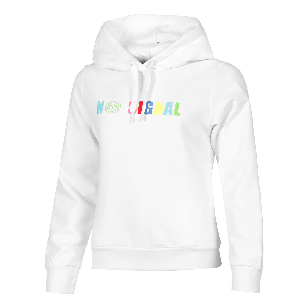 BIDI BADU Chill Hoody Damen-Weiß,Mehrfarbig