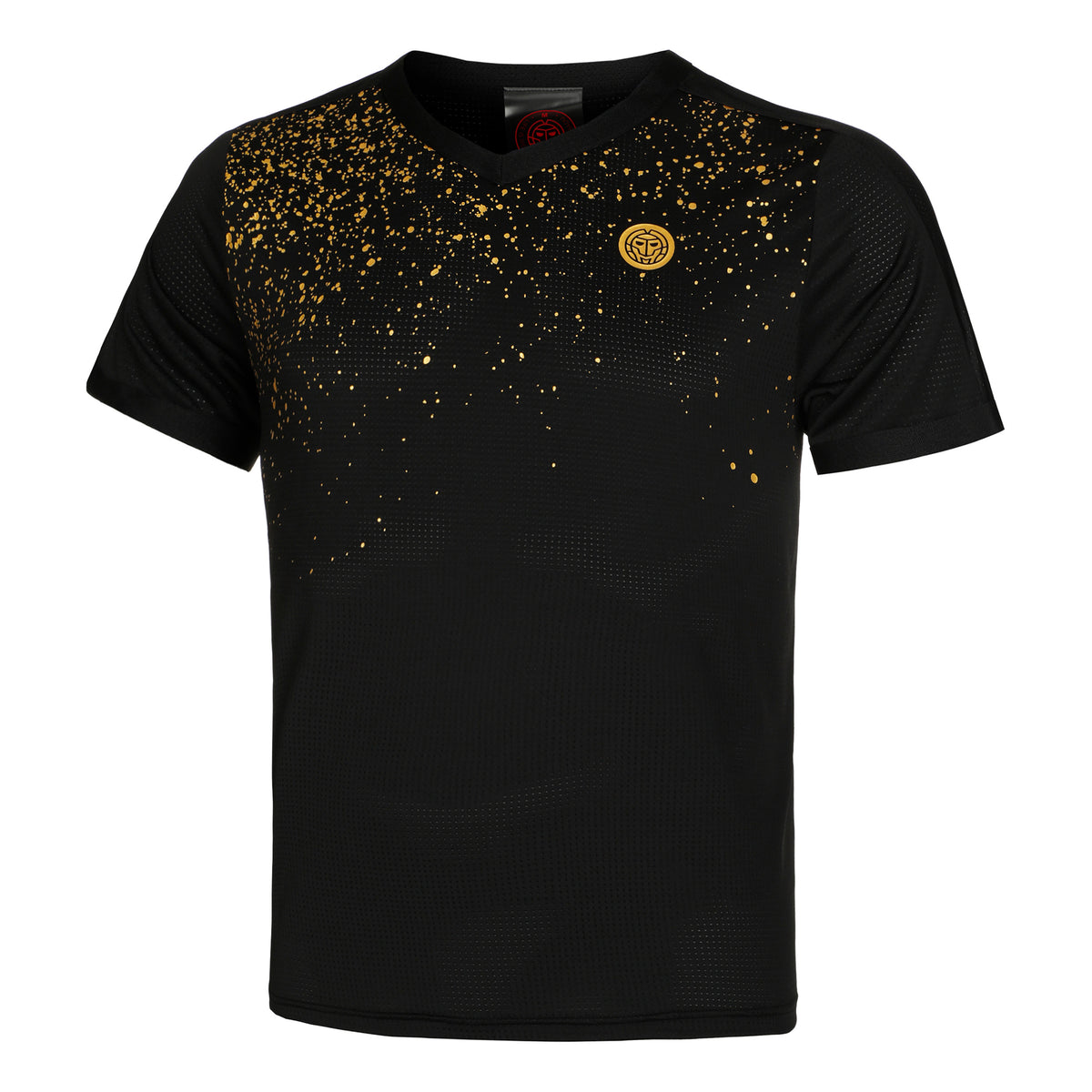 BIDI BADU Paris 2024 T-Shirt Herren - schwarz, gold