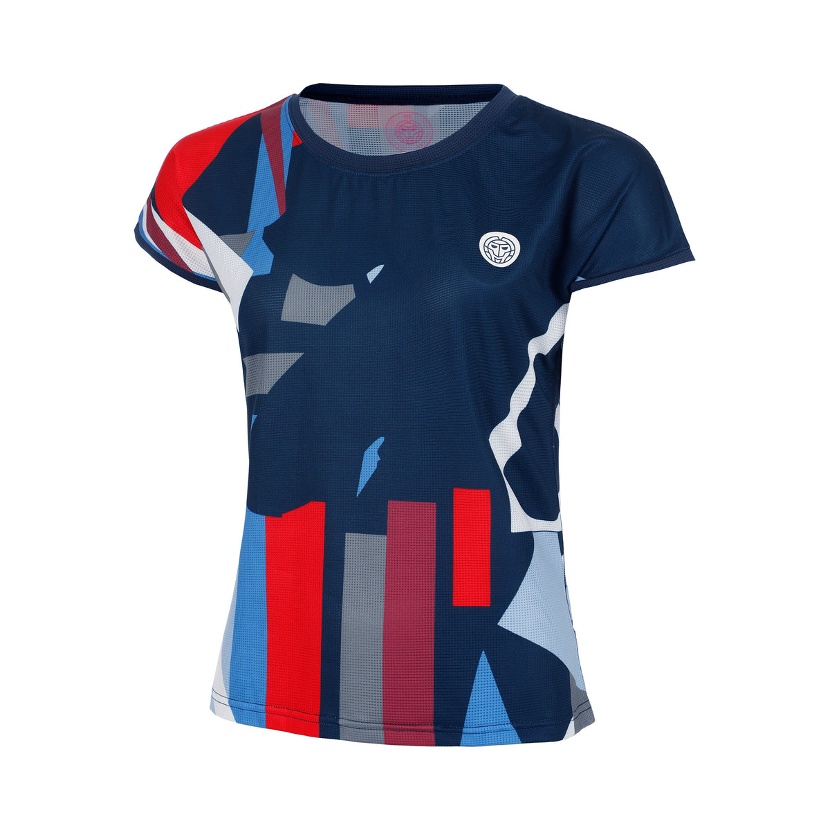 BIDI BADU New York 2024 T-Shirt Mädchen-Dunkelblau,Mehrfarbig