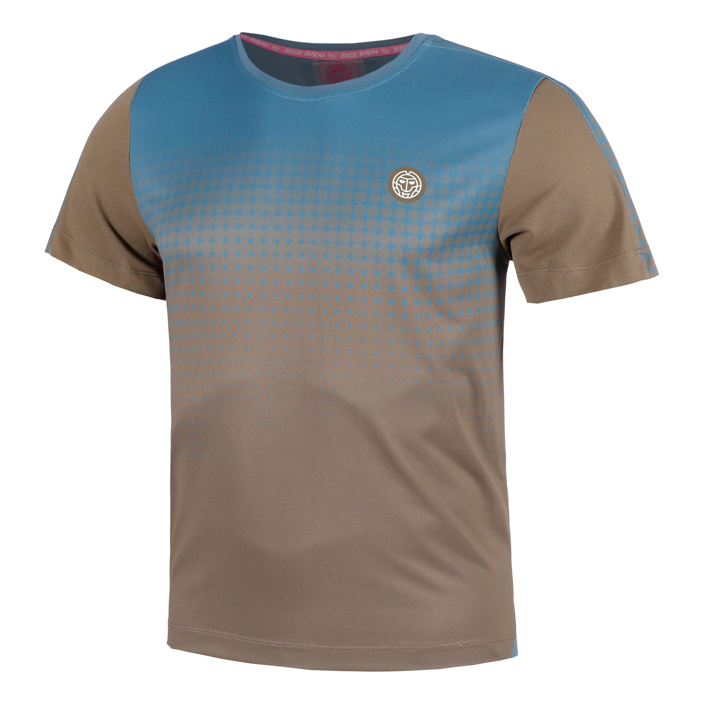 BIDI BADU Spectrum T-Shirt Herren-Braun,Blau