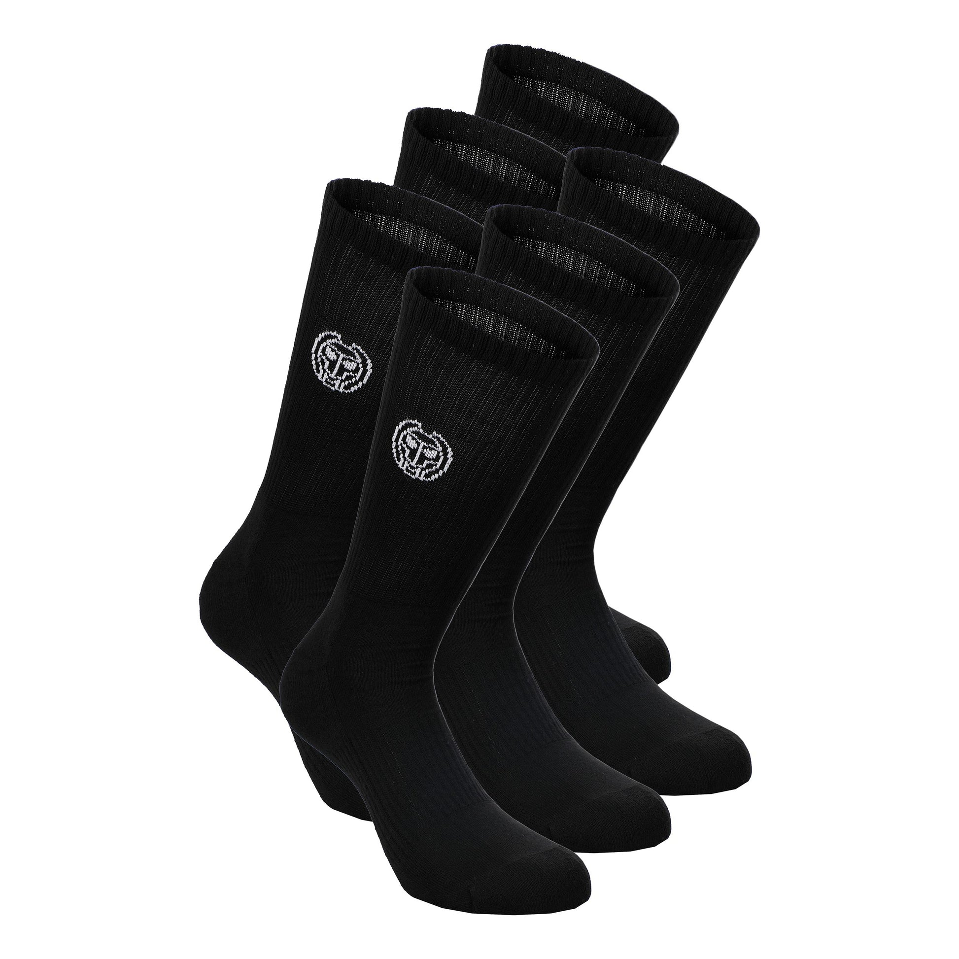 BIDI BADU Don Carlito XXL Crew Move Tennissocken-Schwarz