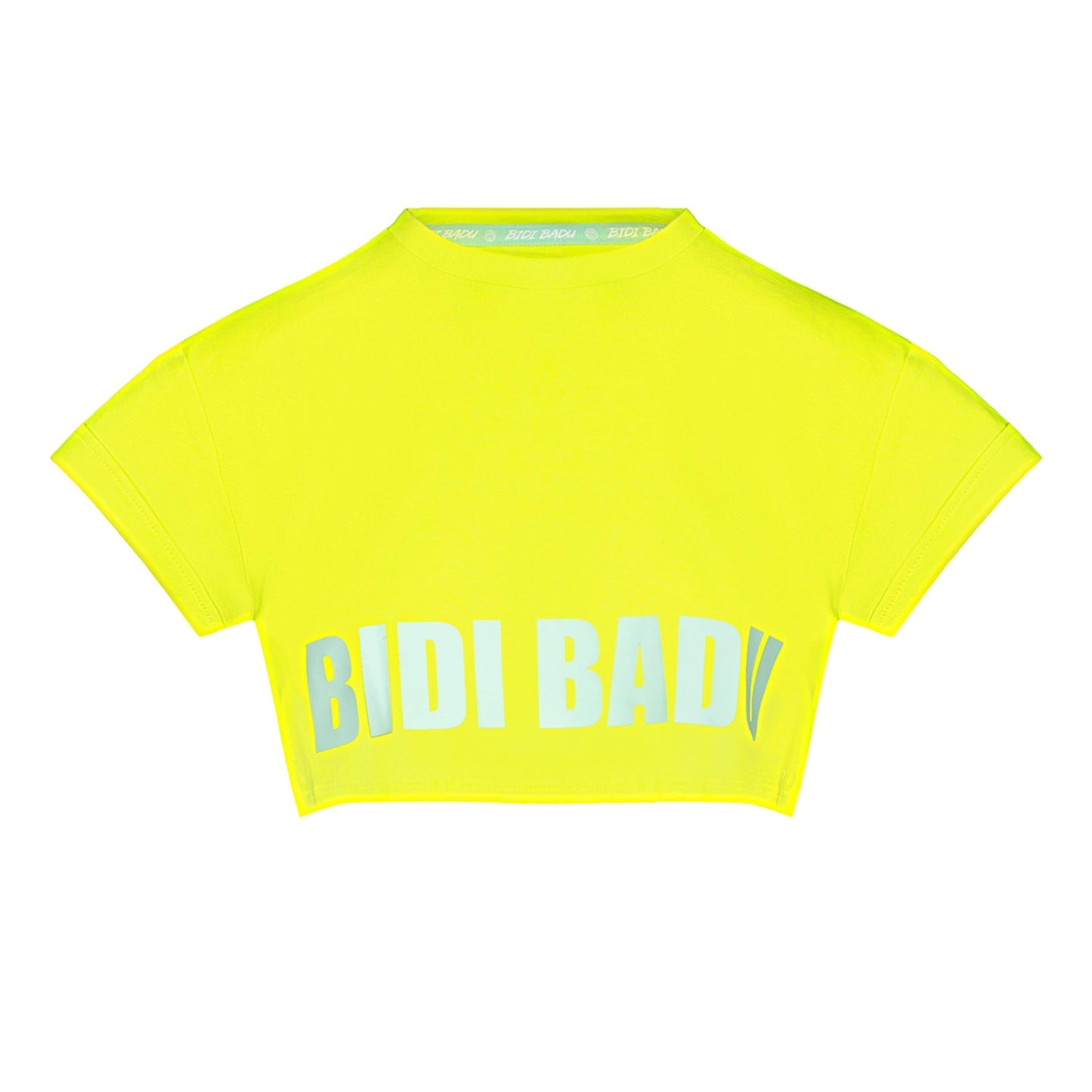 BIDI BADU Abdominis Crop Move T-Shirt Damen-Neongelb