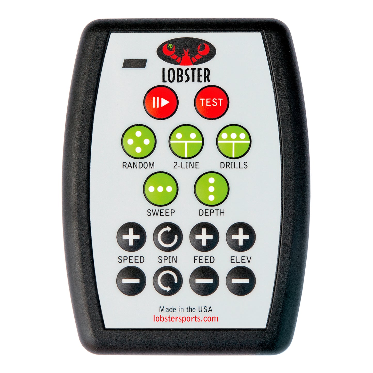 Lobster Fernbedienung Für Ballmaschine 20-Funktionen-Schwarz
