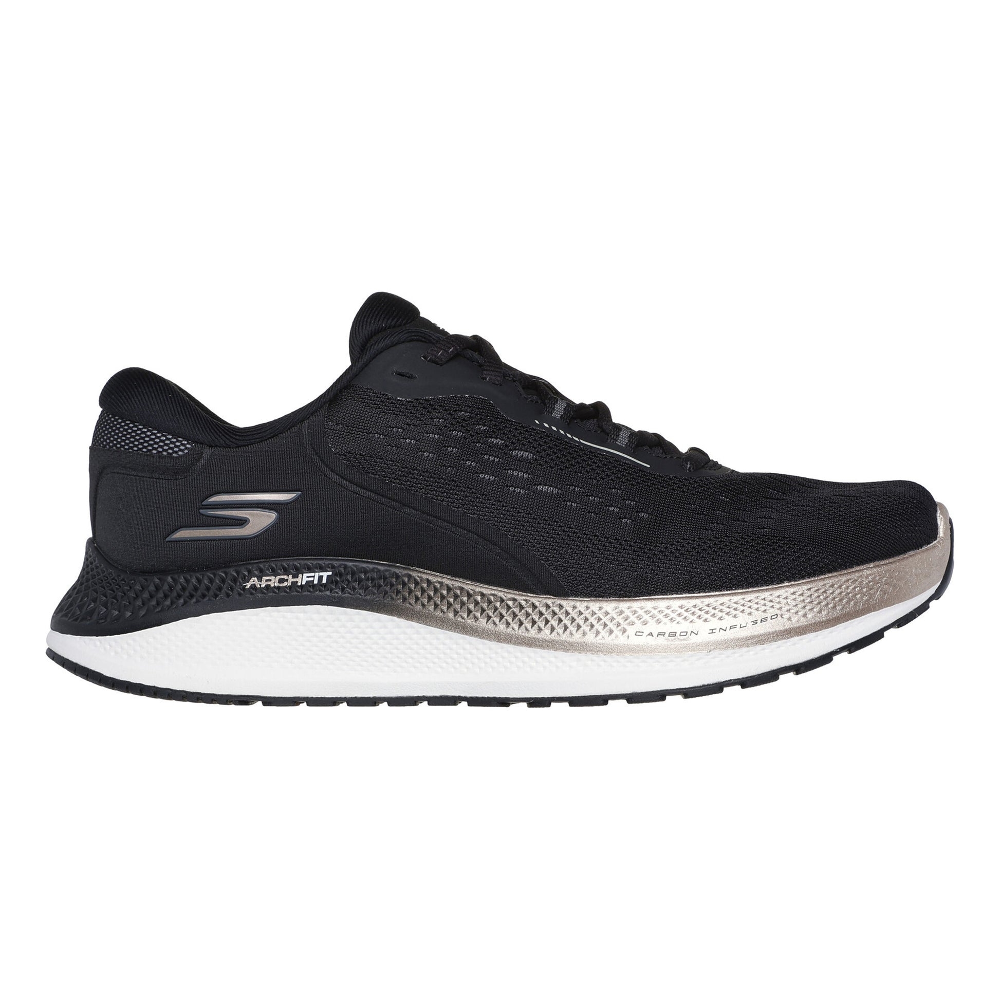 Skechers Go Run Persistence 2 Neutralschuh Damen-Schwarz,Gold
