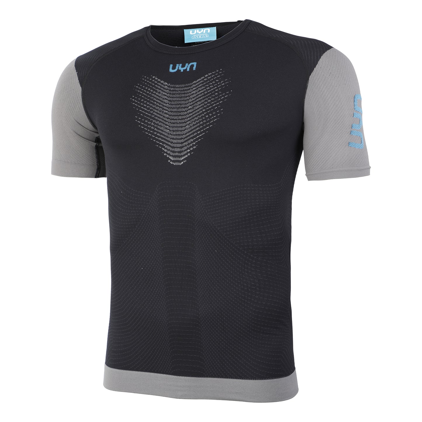 UYN PB42 OW Laufshirt Herren-Schwarz,Grau